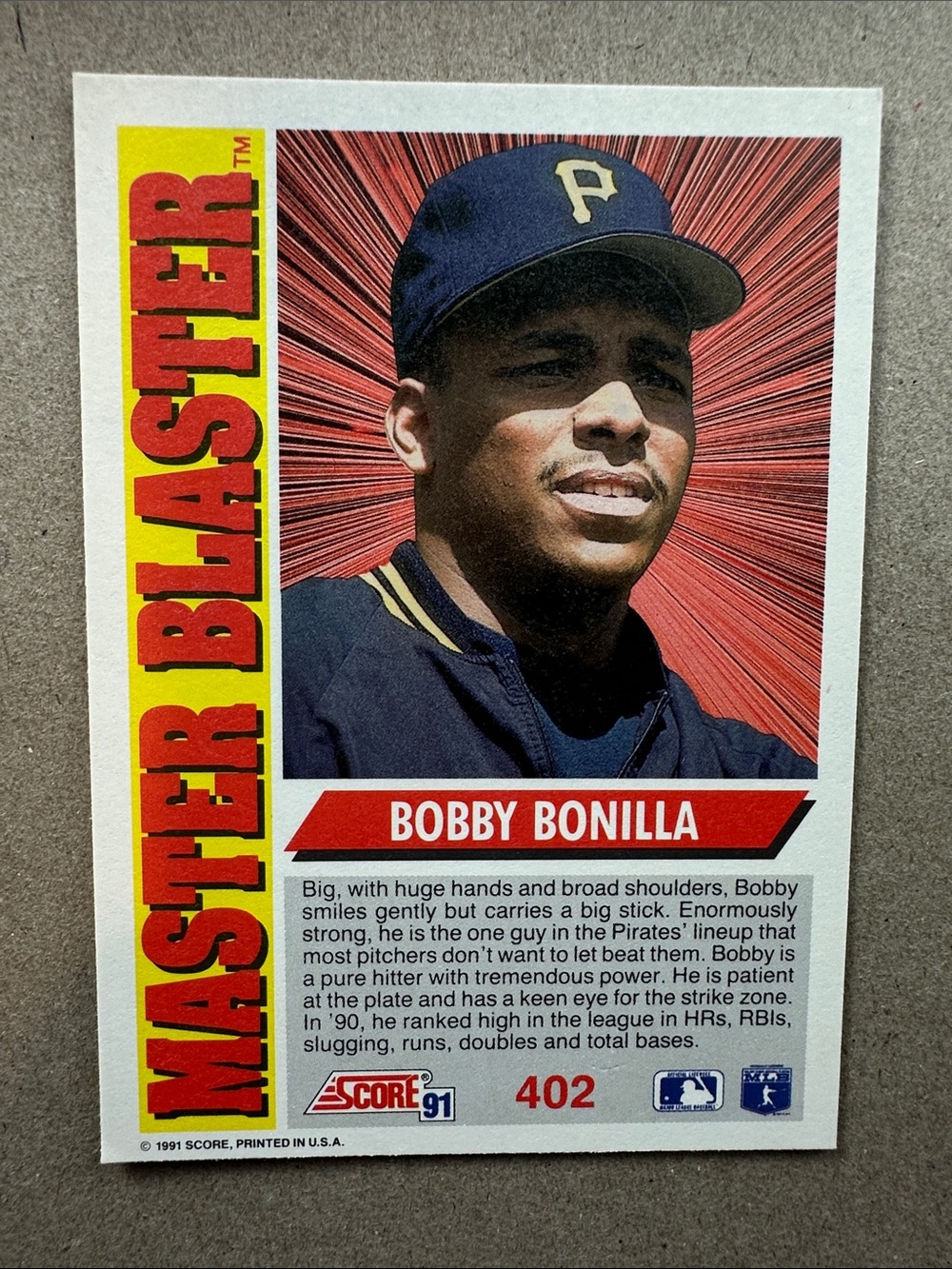 Barry Bonds/Bonilla/Van Slyke/Drabek Pirates lot of 20 - Picture 7 of 15